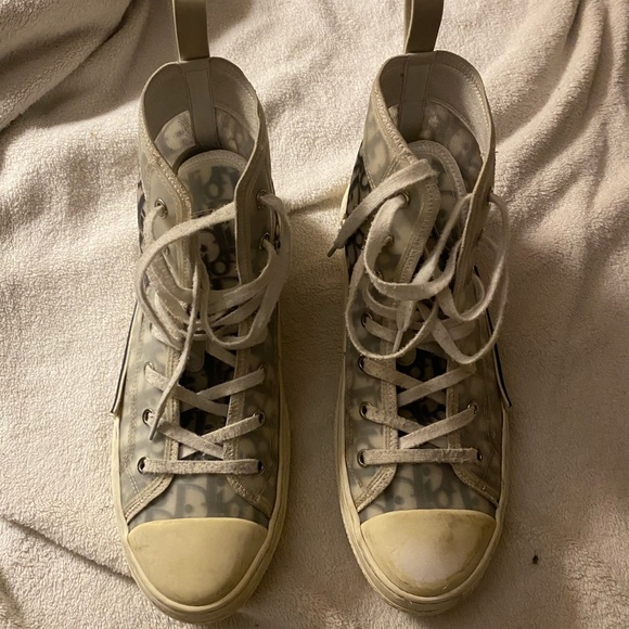 DIOR B23 OBLIQUE HIGHTOPS - Picture 3 of 5